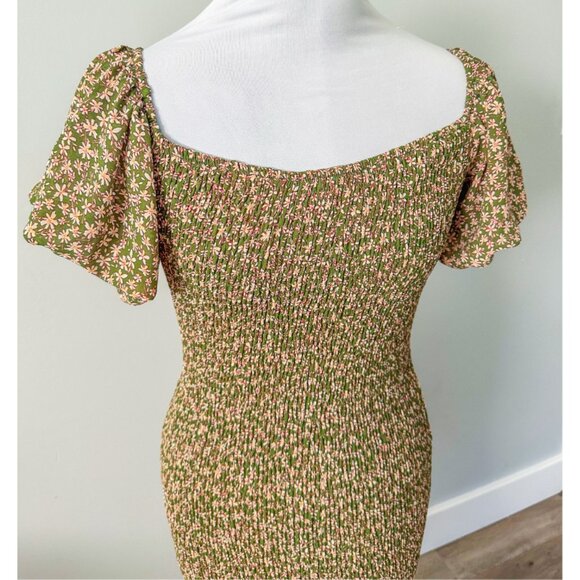 Petal & Pup Floral Off-Shoulder Midi Dress - Picture 8 of 15